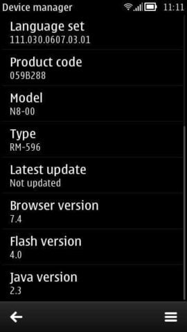 Info2 Nokia N8