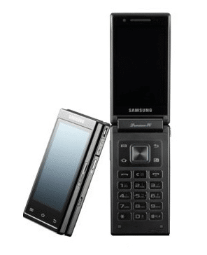 Samsung Sch-W999 Samsung SCH-W999-A Dual Screen Flip Phone