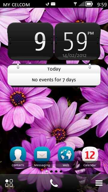 Belle Shell-Gizmolord Nokia Belle Homescreen
