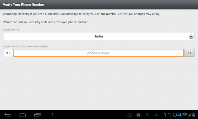 Install Whatsapp App On Android Tablet 1 Install Whatsapp app on Android Tablet