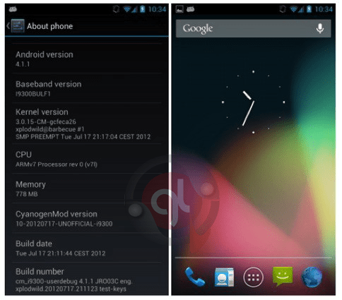 Cyanogenmod 10 Preview Release For Samsung Galaxy S3 - Features Jelly Bean 4.1.1 1 CyanogenMod 10 for Samsung Galaxy S3 - Featuring Jelly Bean 4.1.1