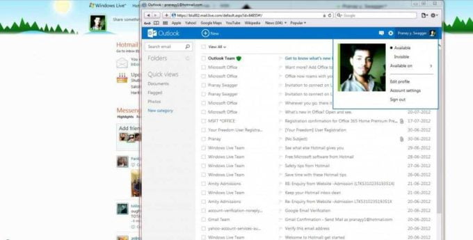 Outlook.com - Microsoft'S Stronghold On Metro Style 4 Outlook vs Hotmail