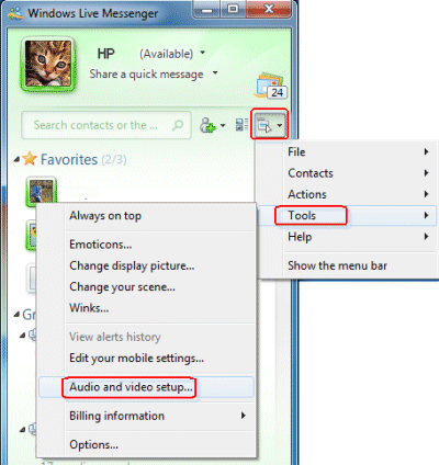 Webcam Connection Issue On Live Messenger Webcam Connection Issue on Live Messenger