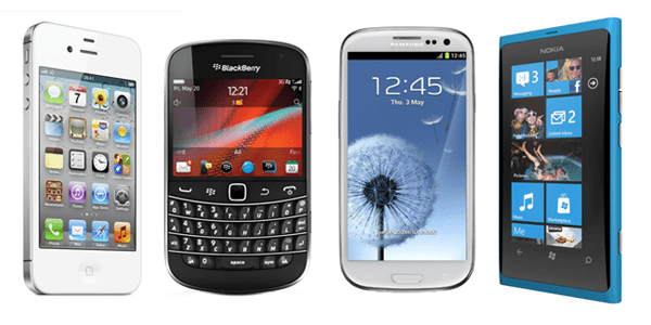 Security Check Blackberry Vs. Android Vs. Iphone Vs. Windows Phone Blackberry vs Android vs iPhone vs Windows Phone
