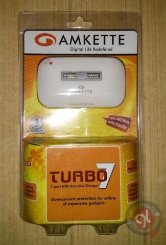 Amkette Turbo 7 Port Usb Hub - Review 3 Amkette Turbo 7 Port USB Hub